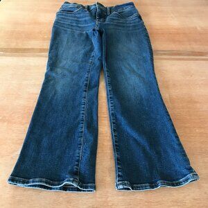 Madewell Kick Out Jeans Women 27P Blue Mid Rise Dark Wash Stretch Preppy 18336